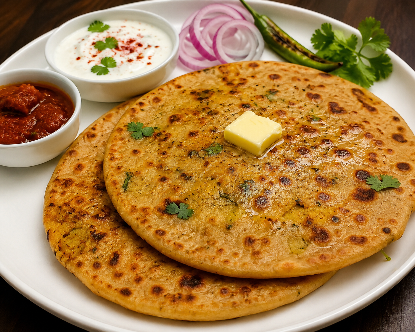 Aloo Paratha (2 pcs)
