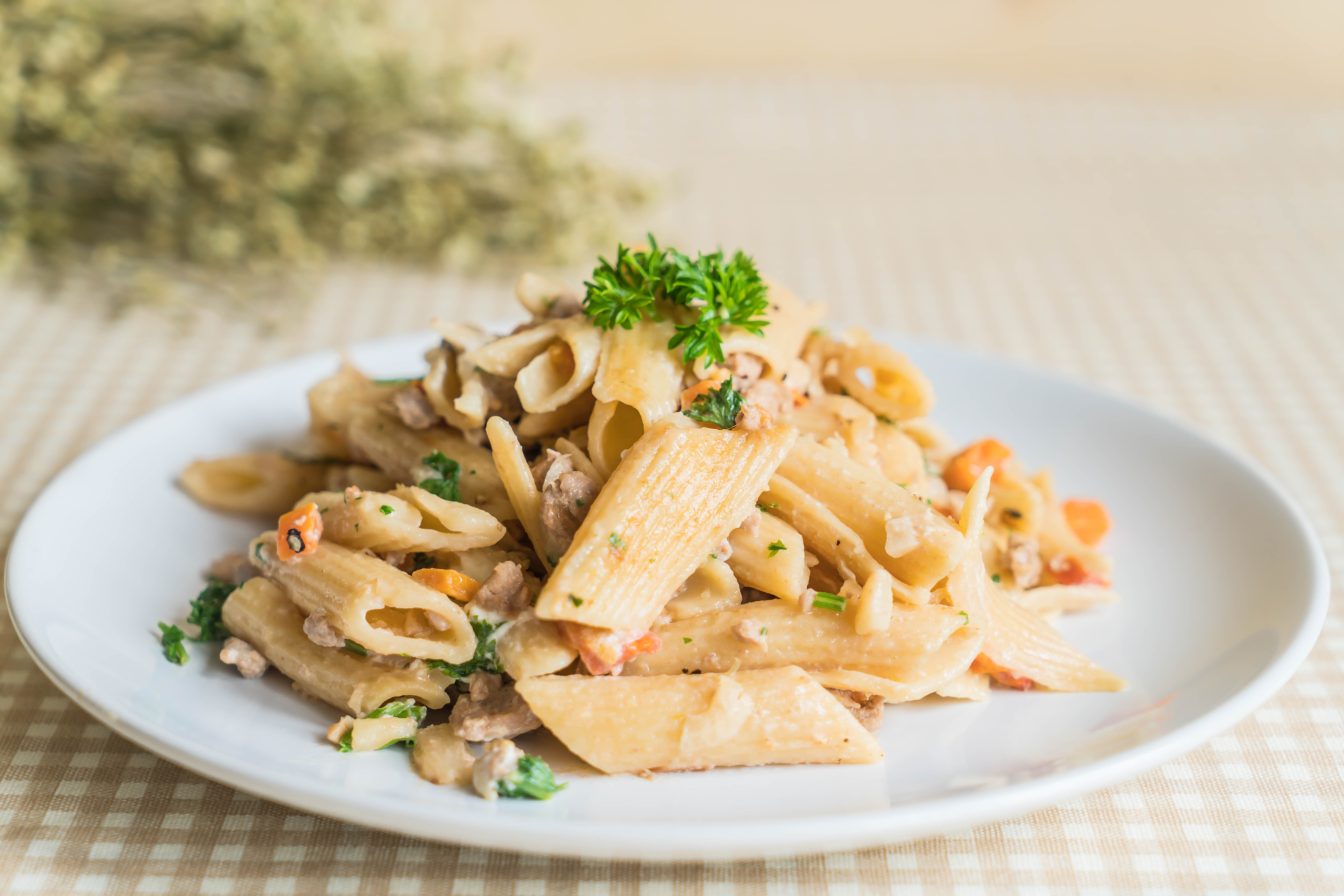 White Sauce Pasta