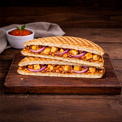 Peri Peri Paneer Sandwich